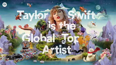 Taylor Swift named 2023's Spotify's Global Top Artist